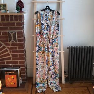 Rebecca Minkoff 100% silk jumpsuit